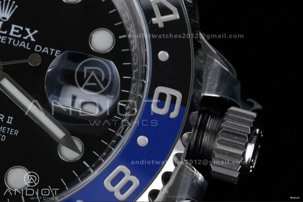 Edition II BLNR SH3285 SS Batgirl 904L Best GMT Jubilee Master On ARF Bracelet 126710 V2 1:1 New 0213